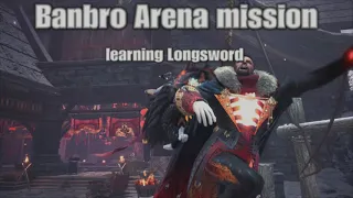 Monster Hunter World Iceborne - Master Rank Arena Quest 01 - LONG SWORD / HAMMER