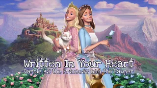 Written In Your Heart- Barbie as the Princess and the Pauper | Sing Along (Melody Part)