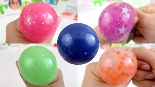 Making Slime with Nickelodeon Slime Stress Ball Kit for Children