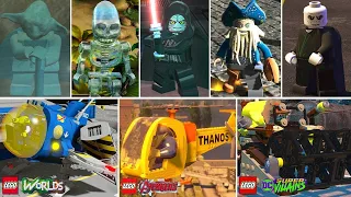 The Most Expensive Characters and Vehicles in LEGO Videogames