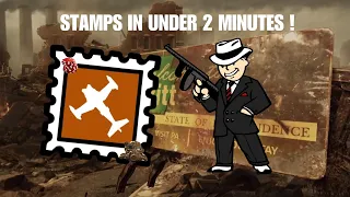 How To Stamps In FALLOUT 76 !  2 MINUTE TIPS