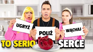 UGRYŹ, POLIŻ lub POWĄCHAJ! 🤮 OKROPNE POTRAWY!