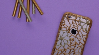 DIY Hot Glue Phone Case