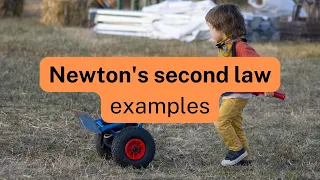 Newton's second law examples