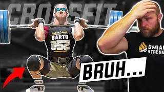 CrossFit Games Clean Ladder | Olympic Lifting Coach REACTS!