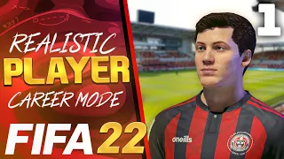 FIFA 22 Realism Mod Player Career Mode - EP 1