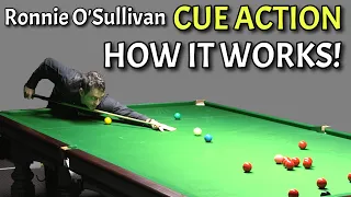 Ronnie O'Sullivan CUE ACTION | HOW IT WORKS!