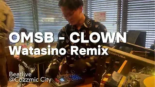 【OMSB - CLOWN】Watasino Remix (SP404 Live @Cozzmic City)