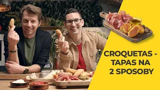 NAJLEPSZE tapas! 😋 Croquetas w dwóch odsłonach ❤️ | Adrian Stojewski & Karol Okrasa