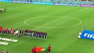 Korea Republic vs Portugal - Qatar World Cup 2022 - Players Entrance and Anthems
