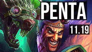 TWITCH & Lulu vs DRAVEN & Karma (ADC) | Penta, Legendary, 400+ games, 18/5/8 | BR Master | v11.19