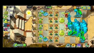 Level 78 in Plants vs Zombies 2 ;Pyramid of Doom - Endless Zone !