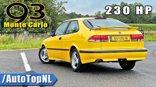 SAAB 93 2.0T | MONTE CARLO 1 of 195 | REVIEW on AUTOBAHN [NO SPEED LIMIT] by AutoTopNL