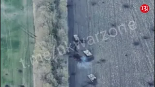 3 tanks attacked by the Russians were hit