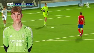 Illia Voloshyn vs Atlético Madrid ► Real Madrid Debut