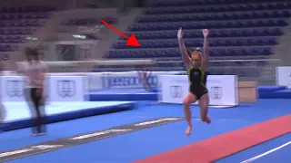 MyKayla Skinner's Amanar - Day 2 Jesolo 2014 Training