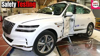 2021 Genesis GV80 SUV Safety Testing