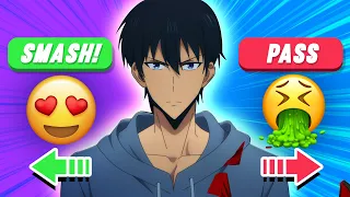 💥 SMASH or PASS... Anime BOYS Version 🔥 Top Anime Quiz