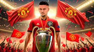 A CHAMPIONS do CADUH PELO MANCHESTER UNITED COMPLETA NO MODO CARREIRA JOGADOR | FIFA23