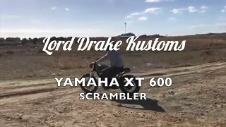 Testing our new Yamaha XT 600 Scrambler