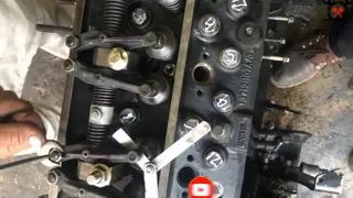 Setting The Valve-lash on four cylinder Perkins Diesel Engine