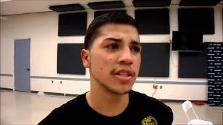 Chris Avalos talks about his TKO victory against Jose Luis Araiza