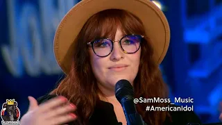 American Idol 2022 Sam Moss Full Performance & Judges Comments Auditions Week 4 S20E04