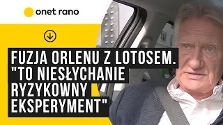 Woźniak o fuzji Orlenu z Lotosem: stanowi dla nas poważne zagrożenie