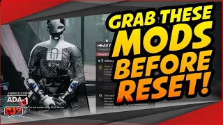 Grab these 2 Mods from Ada -1 BEFORE RESET TODAY! 3rd March 2022 | Destiny 2