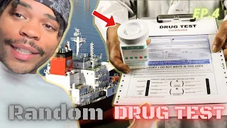 Productive Day in the Life of a Merchant Mariner | I got a random Drug test | Daily Vlog Ep 4