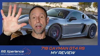 THE ALL NEW PORSCHE 718 CAYMAN GT4 RS REVIEW - 5 THINGS I LIKE AND SOME I DON'T