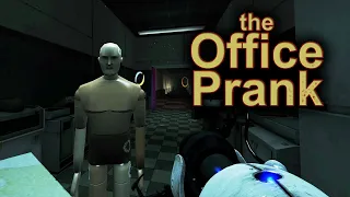 The Office Prank - Portal 2 Horror Series (Full Trilogy)