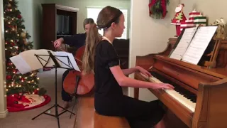 O come o come Emmanuel- Piano cello duet