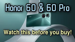 New Honor 60 and 60 Pro! What you need to know?! | Unboxing, Price & Specs