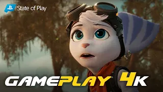 Ratchet & Clank Rift Apart | Геймплей | State of Play 04/2021