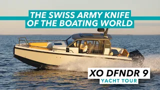 The Swiss Army knife of the boating world | XO DFNDR 9 yacht tour | Motor Boat & Yachting