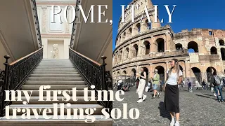 rome vlog: my first solo trip 🏛🍝