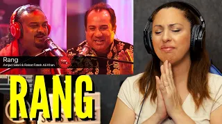 Rahat Fateh & Amjad Sabri | RANG| Coke studio | Vocal Coach Reaction Analysis (English)