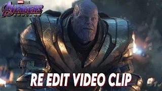 Thanos vs Nebula In Avengers Endgame's Final Scene (Re Edit Video)
