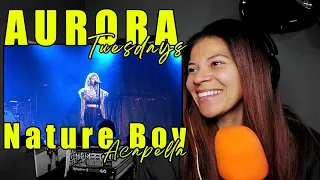 Aurora - Nature Boy Acapella (Live) | Reaction