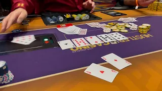 Shocked by this River for Pocket Aces (and Tons of Other Huge Hands!)