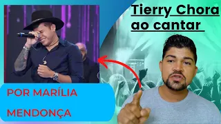 Tierry Chora ao cantar Hackearam-me na parte da Marília Mendonça