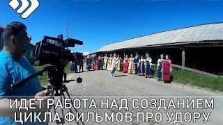 Сотрудники социокультурного центра Кослана стали телевизионщиками -документалистами.