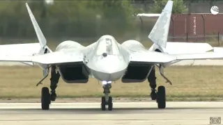 Su-57 @ MAKS 2021  July 23, 2021