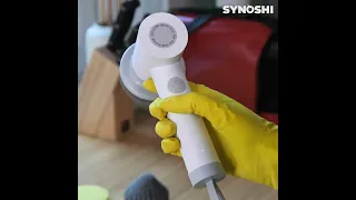 Clean Faster and Smarter with Synoshi Spin Power Scrubber - Demo and Test