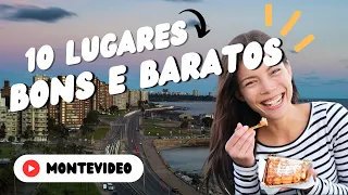 10 lugares BONS e BARATOS para comer em MONTEVIDEO, Uruguai  2023, com endereços!
