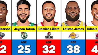 BEST NBA PLAYER FROM EACH AGE IN 2023