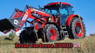 Zetor Forterra 150HD Tractor! Rugged and Reliable! (USA) Ready to go to work!