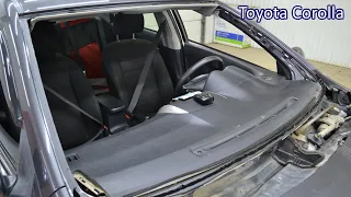 Toyota Corolla замена лобового стекла