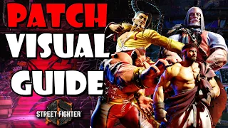 The Visual Guide to Street Fighter 6's First Balance Patch!